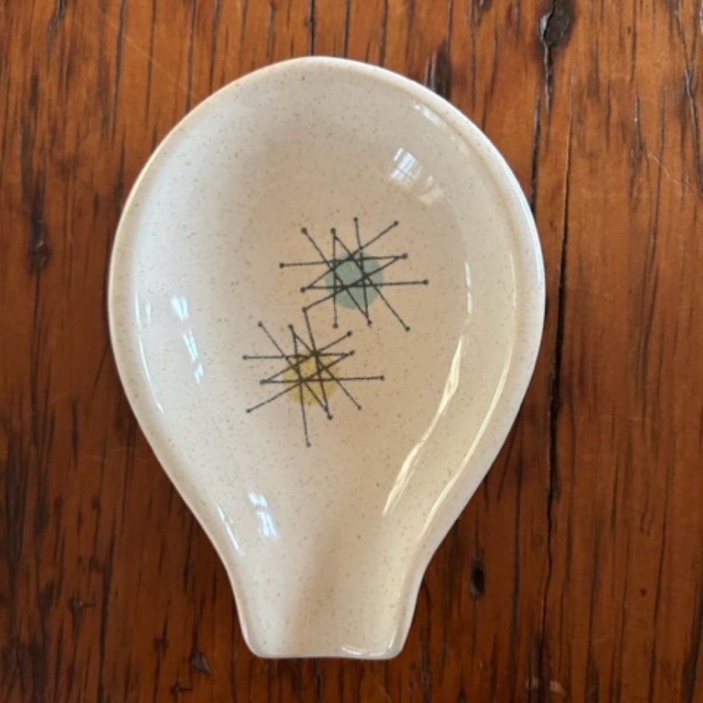 Vintage Franciscan Starburst Spoon Rest/Ash Tray